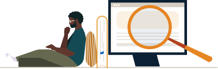 The widening digital skills gap illustration