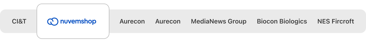 CI&T, Nuvemshop, Insite Group, Aurecon, MediaNews Group, Biocon Biologics e NES Fircroft