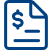 icon of a financial document