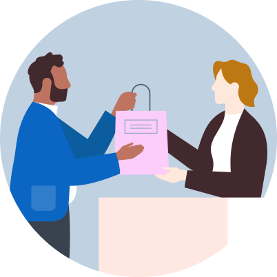 Illustration representing sales