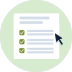 Icon representing using your elevator pitch