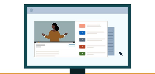 Illustration representing learning tech