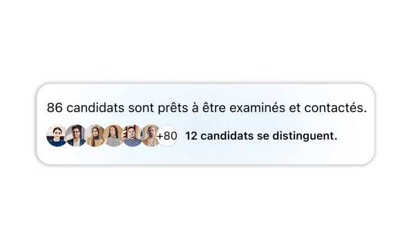 LinkedIn Recruiter Spotlights UI