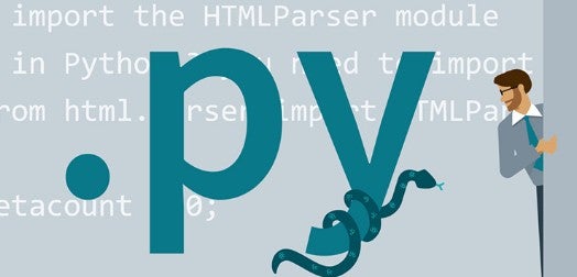 Ilustración de un logotipo de .py.