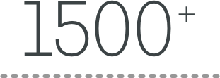1500+