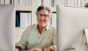 photo of a professional working