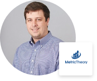 Portrait of Trey Buchanan, Senior Manager at Metric Theory.