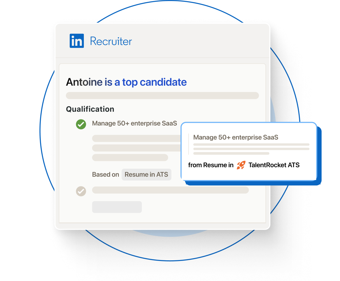LinkedIn Hiring Assistant official illustration showing the agent integrated across the hiring workflow