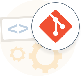 Illustration representing Git