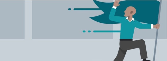 Illustration representing leadership