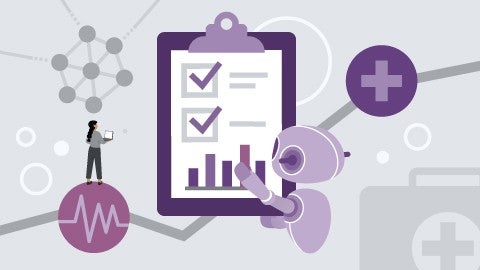 Illustration of healthcare icons