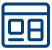 Icon representing how ads can be personalized