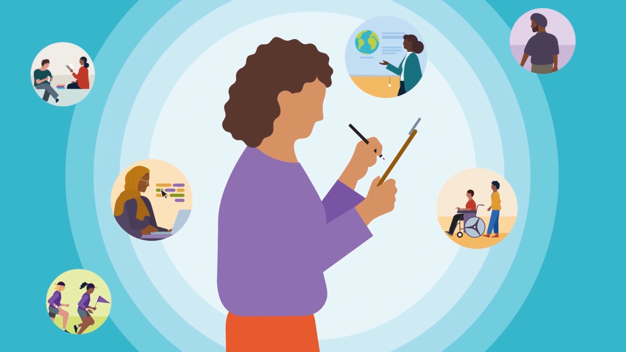Illustrative cover for Meet the LinkedIn for Nonprofits Resource Hub webinar.