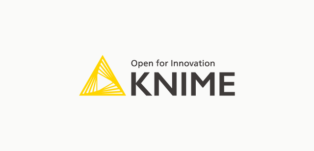 Knime logo.