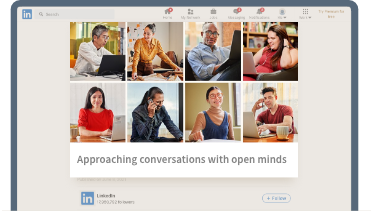 Image of a screen showing how to add content for a LinkedIn article.