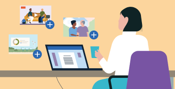 Illustration representing making it eye-catching