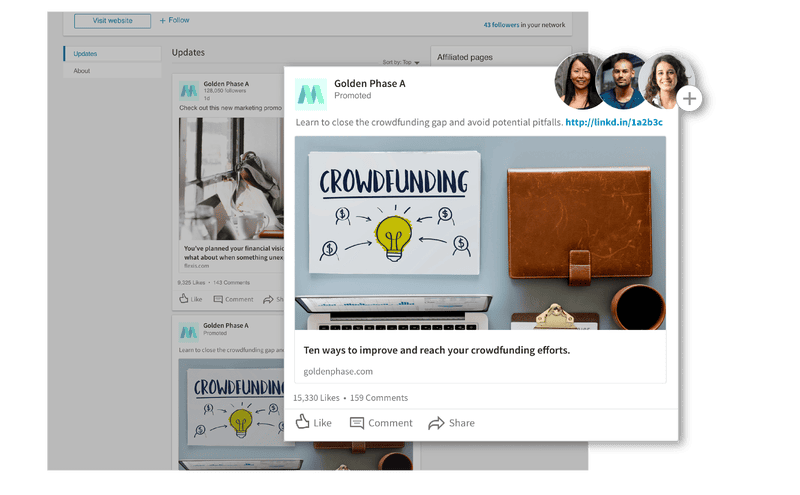 LinkedIn Showcase Pages