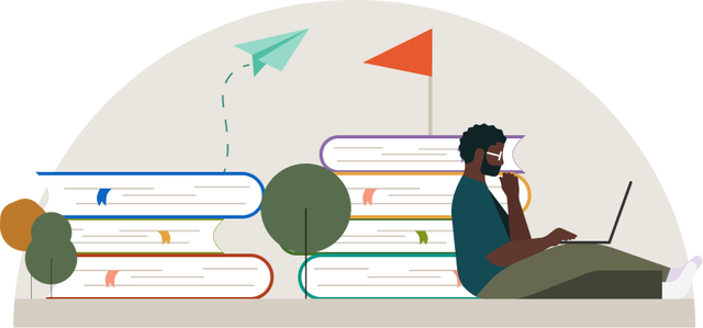 Illustration representing personalized learning