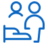 icon: two people one with a hand out