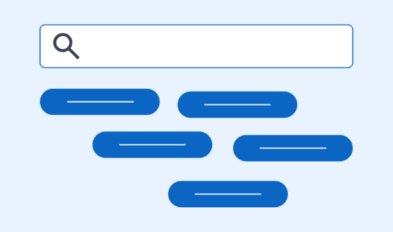 Illustration representing keywords