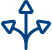icon of a path forking to several paths