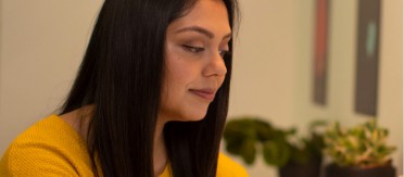 Image of a woman smiling.