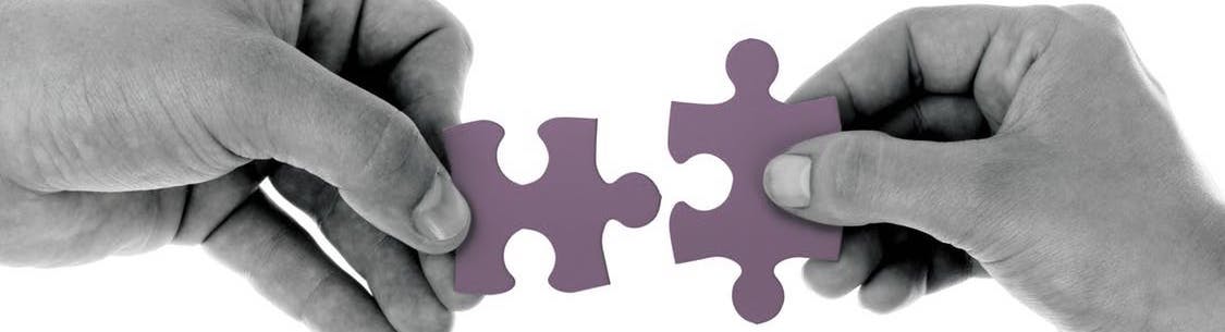 Puzzle pieces as a metaphor for sales operations