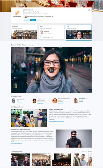 Career Pages