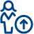 Pictogram voor bijscholing of omscholing