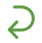 Icon of curved arrow