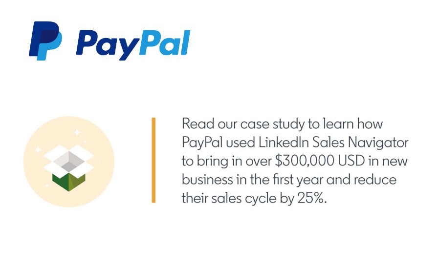 LinkedIn Sales Solutions Finance Industry PayPal