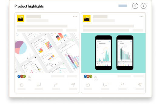 An illustration of product highlights.