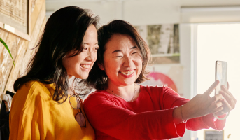 Image of smiling professionals