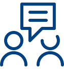 Icon representing communication