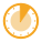 Icon of clock at 1 o'clock