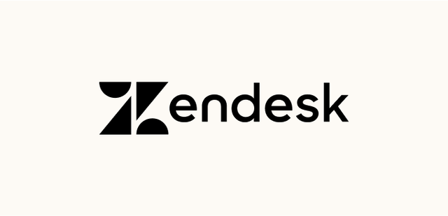 Logo of Zendesk.