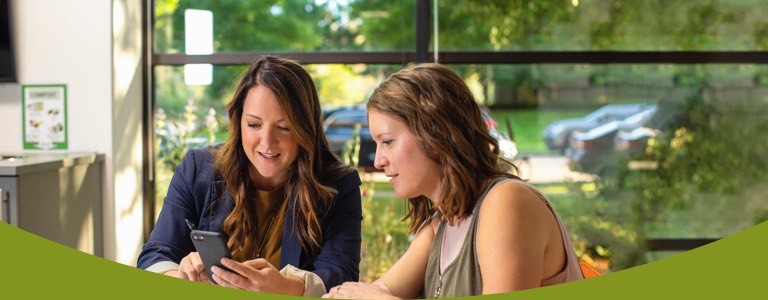 Image of two business professionals