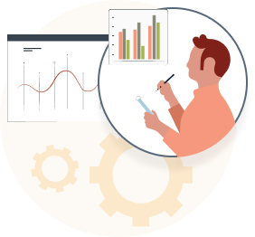 Illustration representing management