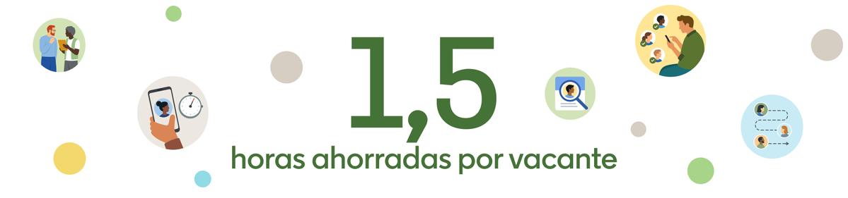 Ilustración de más de una hora y media ahorrada