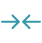 Icon of two arrows pointing to each other