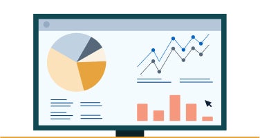 Illustration representing L&D success metrics