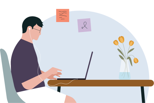 Illustration representing evolving employee demographics