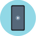Icon representing a phone