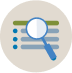 Icon representing checking spelling