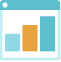 Icon of a bar graph