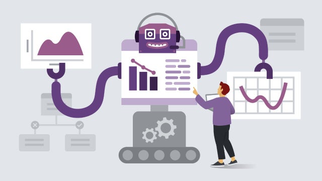 Illustration of machine learning