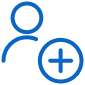 Icon representing for individuals