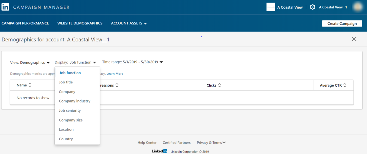 Validate your targeting with Campaign Demographics