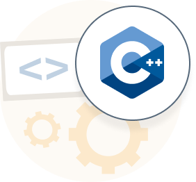 Illustration representing C++