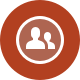 Two people icon